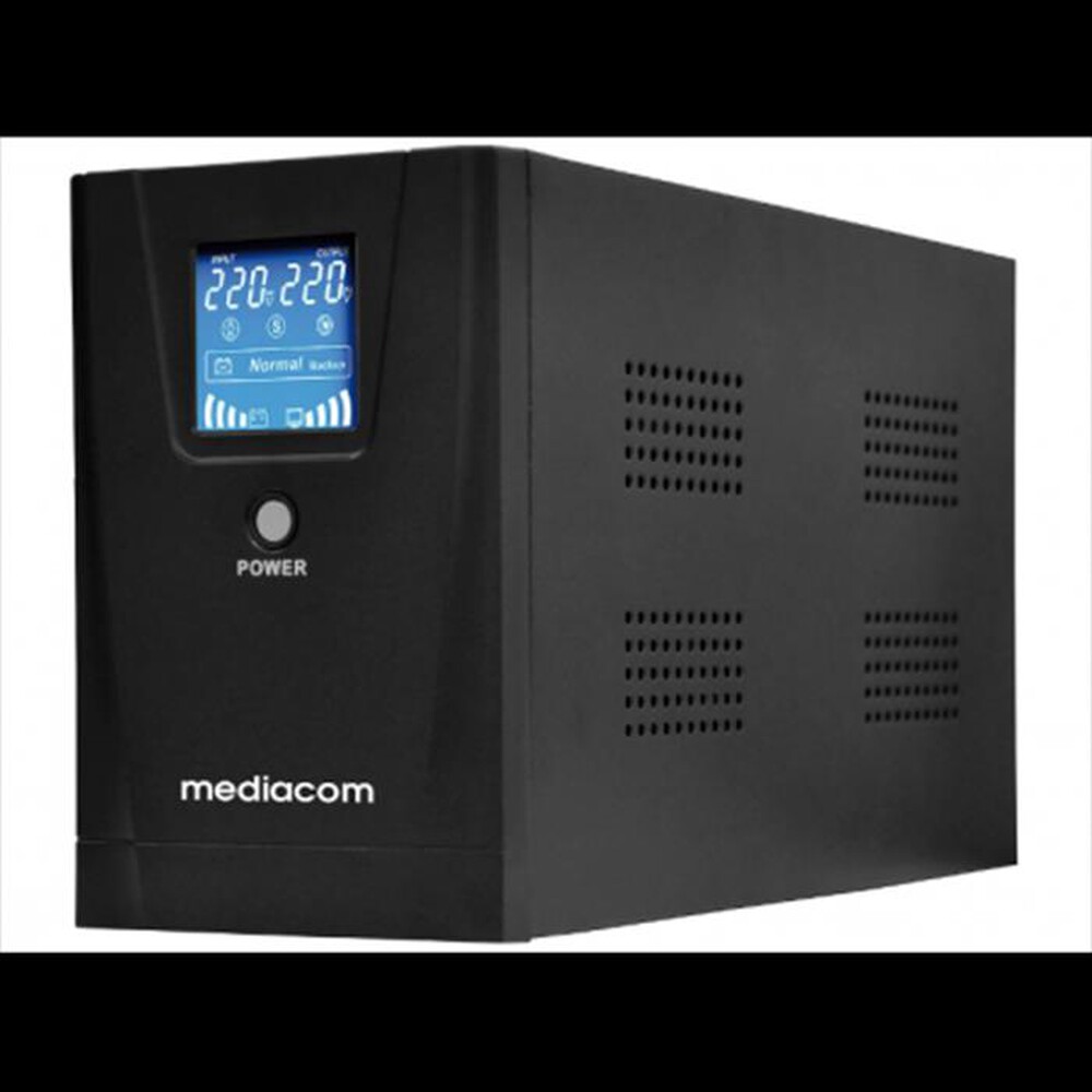 "MEDIACOM - Unità UPS - IATMDMMUPS851D-Nero"