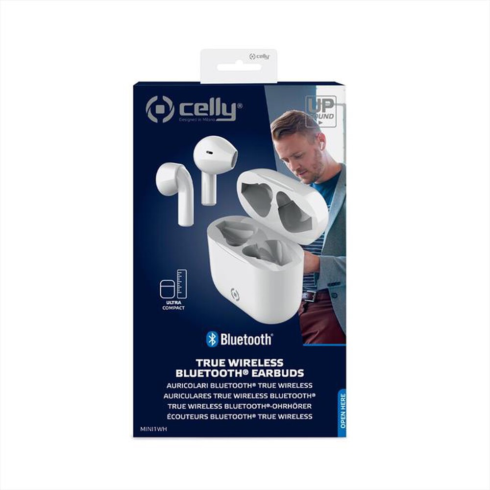 "CELLY - MINI1WH TRUE WIRELESS-Bianco"