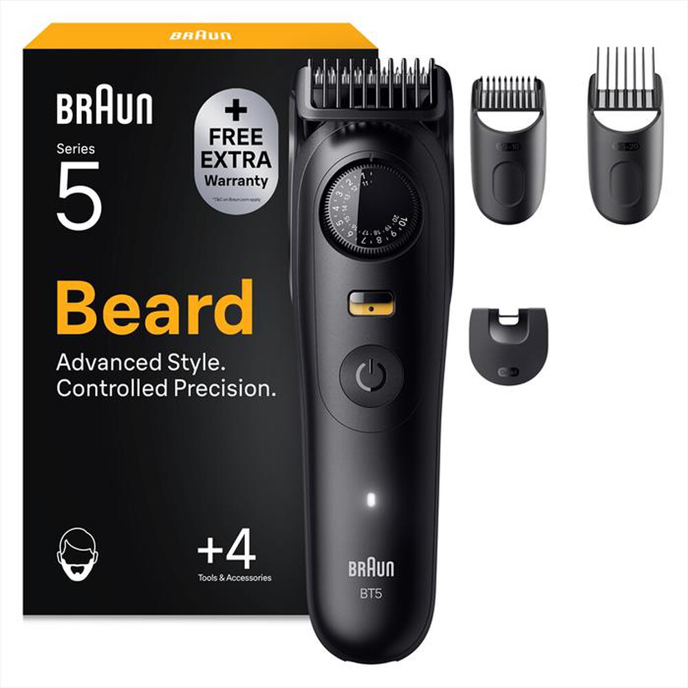 Immagine del prodotto BRAUN - Regolabarba BT 5520-NERO