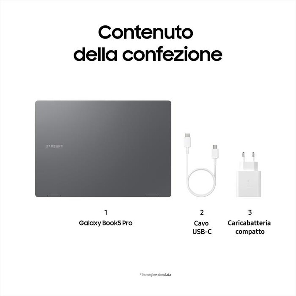 "SAMSUNG - GALAXY BOOK5 PRO 16\"-Gray"