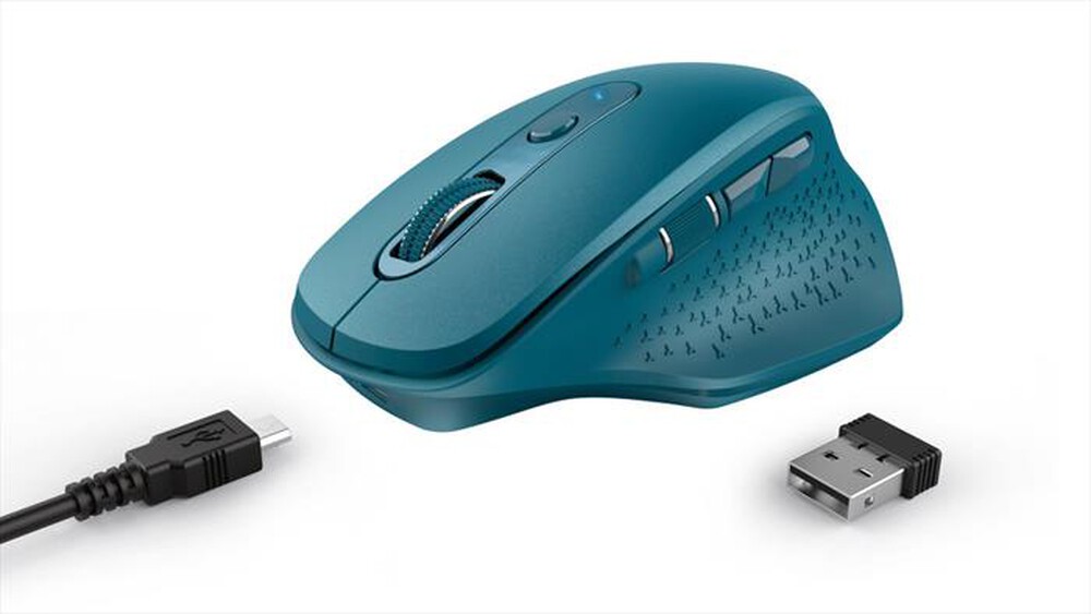 "TRUST - OZAA RECHARGEABLE S MOUSE BLUE-Blue"