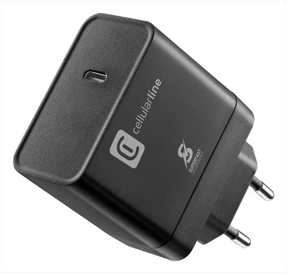 "CELLULARLINE - Caricabatterie CHARGER ULTRA PD 65W-Black"