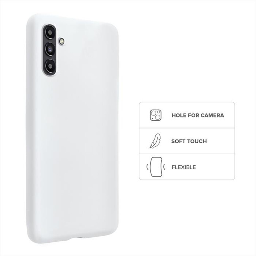 "SBS - Cover Rainbow TERBWSAA13W per Samsung A13-Snow"
