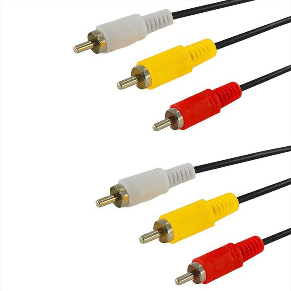 Immagine del prodotto XTREME - CAVO AUDIO-VIDEO 3 RCA-NERO