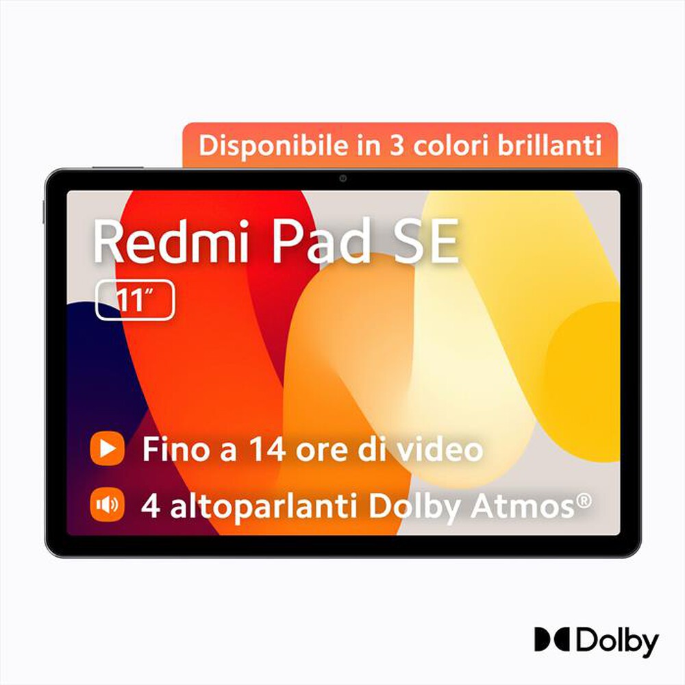 "XIAOMI - Web book REDMI PAD SE 4 +128-Graphite Gray"