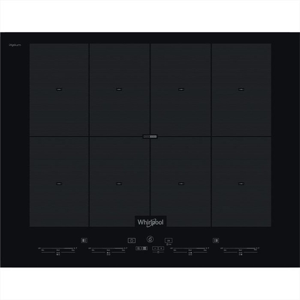 "WHIRLPOOL - Piano cottura elettrico SMO 658C/NE HOB WP 65 cm-Nero"