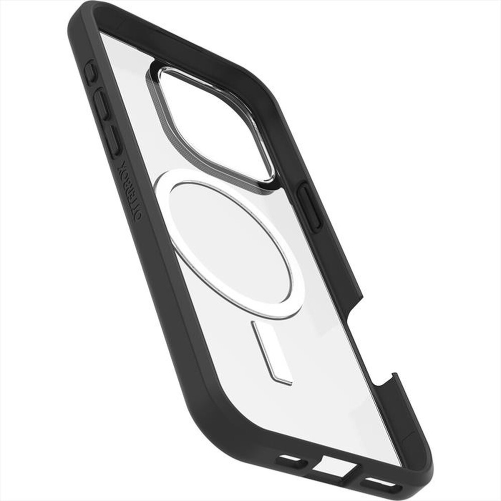 "OTTERBOX - REACT MAGSAFE TWIZZLERS CUSTODIA IPHONE 16 PROMAX-Nero/trasparente"