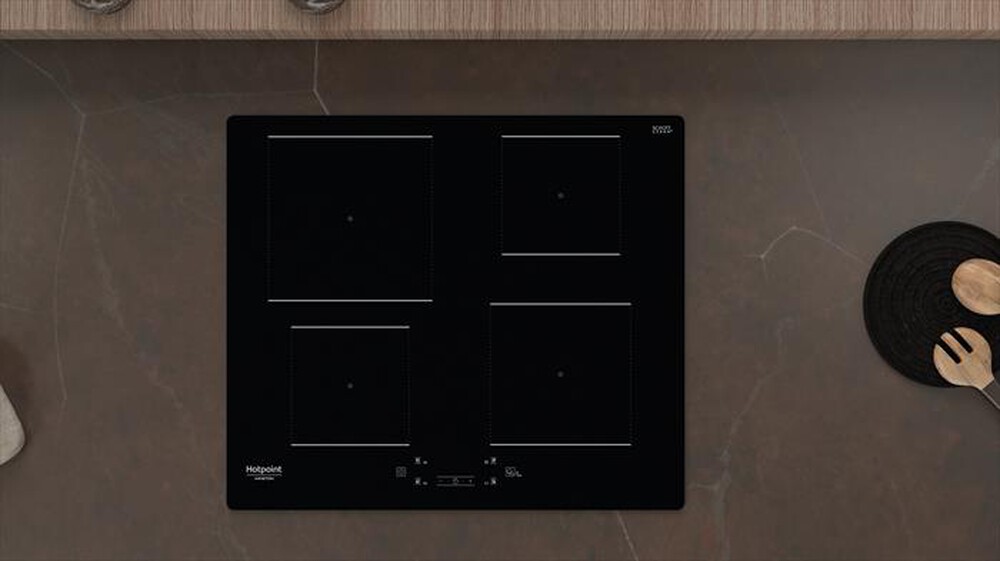 "HOTPOINT ARISTON - Piano cottura induzione HQ 5660S NE 59 cm-Nero"