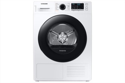 SAMSUNG - Asciugatrice DV80TA220AE/ET - 8 Kg - A+++-BIANCO CON OBLO' Shiny Black