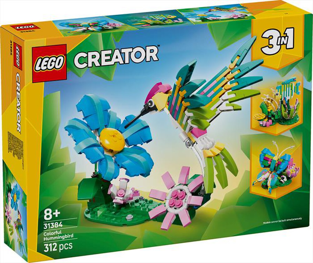 Immagine del prodotto LEGO - CREATOR Animali selvatici:colibr&igrave; variopinto 31384