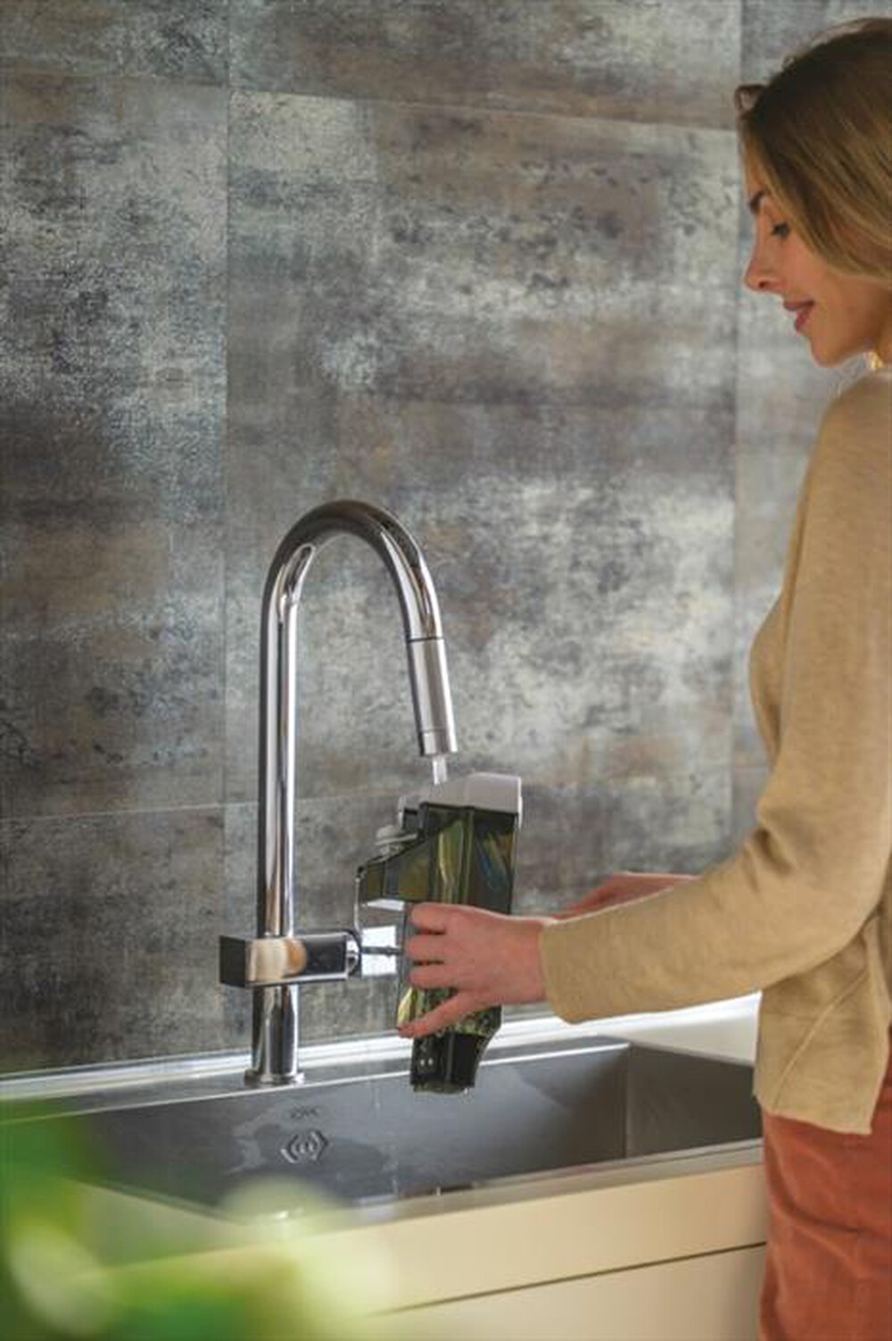 "HOOVER - Lavapavimenti HW500 011-Grigio, Bianco"