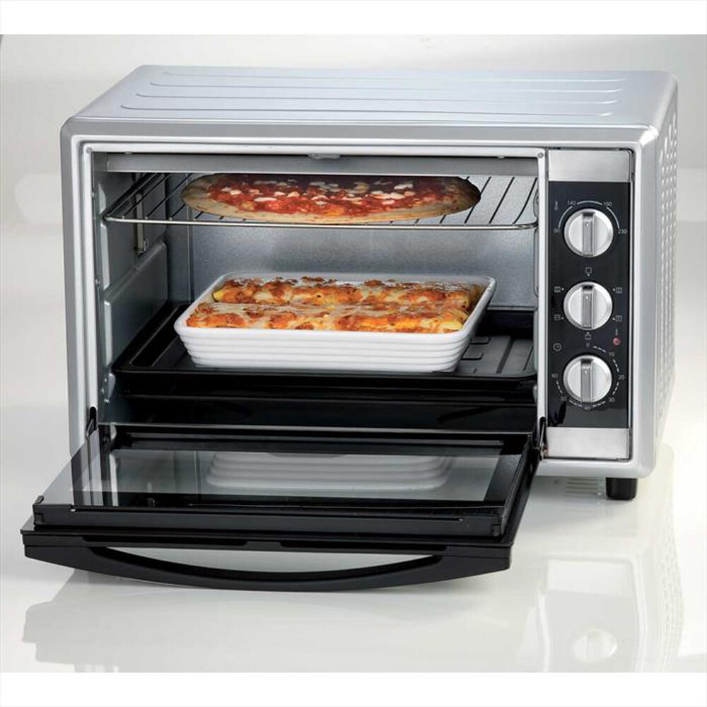 "ARIETE - 0986 Bon Cuisine 450 Forno Elettrico 45L-argento"