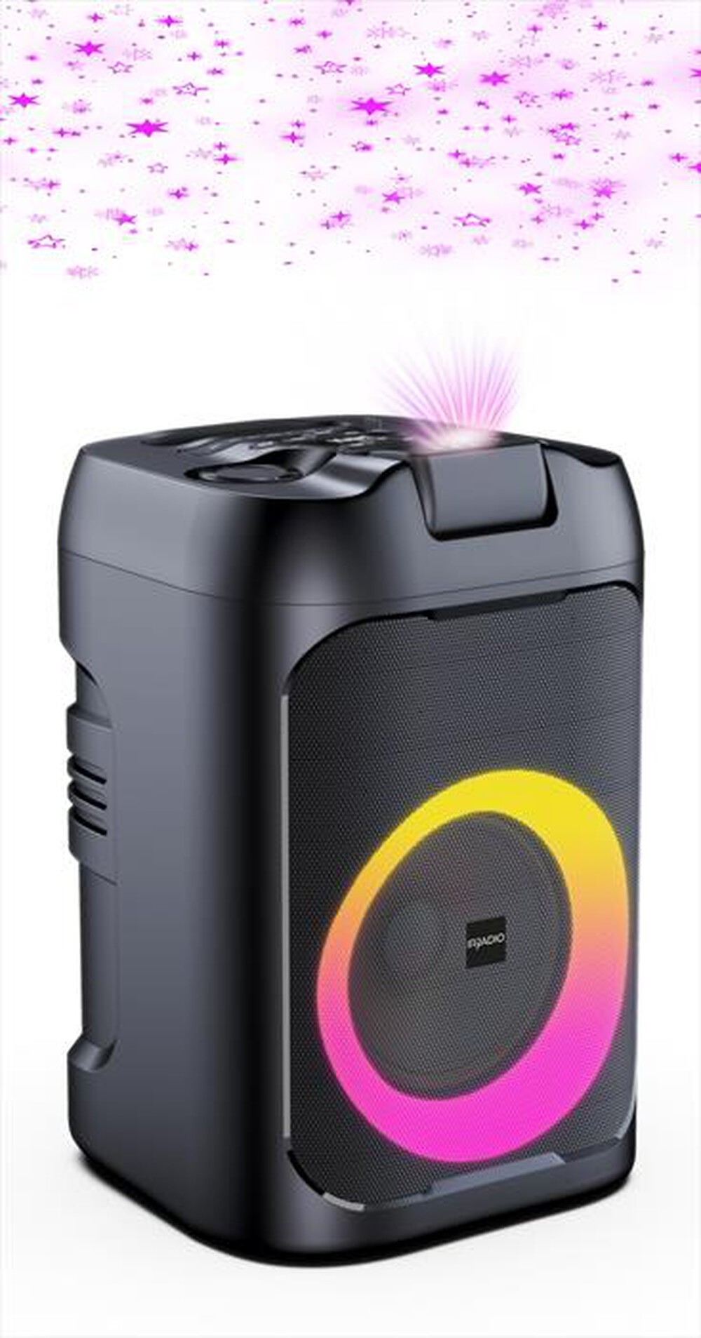 "IRRADIO - Party speaker IR-PS60 STARLIGHT-nero"