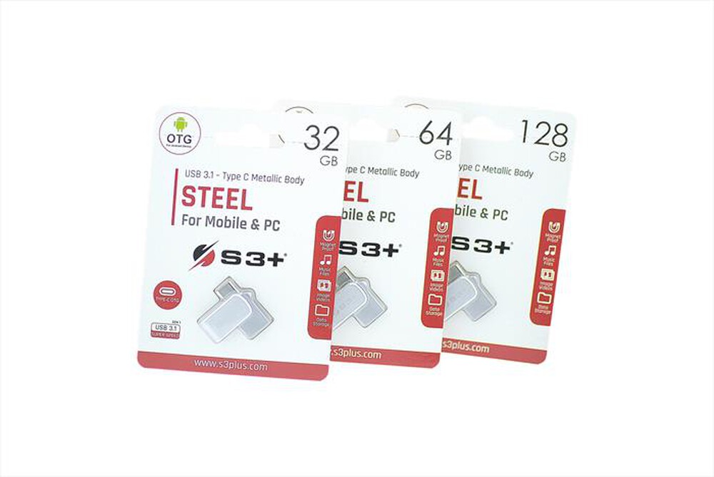 "S3+ - S3PD3104064AL-R-Argento"