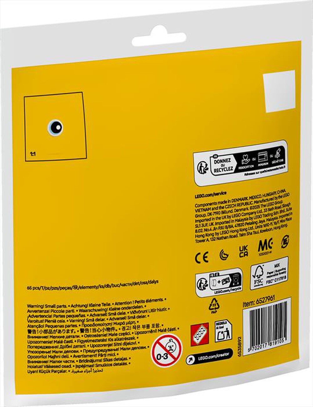 Immagine del prodotto LEGO - RECRUITMENT BAGS Dipingiamo l’uovo di Pasqua 30690