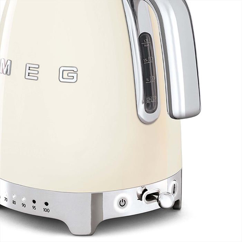 "SMEG - Bollitore a più Temperature 50's Style – KLF04CREU-PANNA"