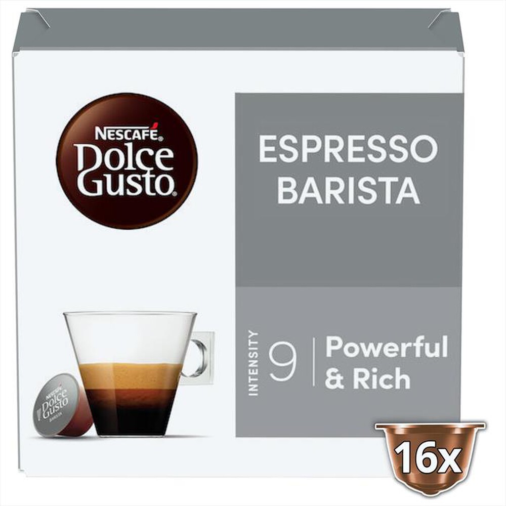 "NESCAFE' DOLCE GUSTO - CAFFE ESPRESSO BARISTA 16 CAPSULE"