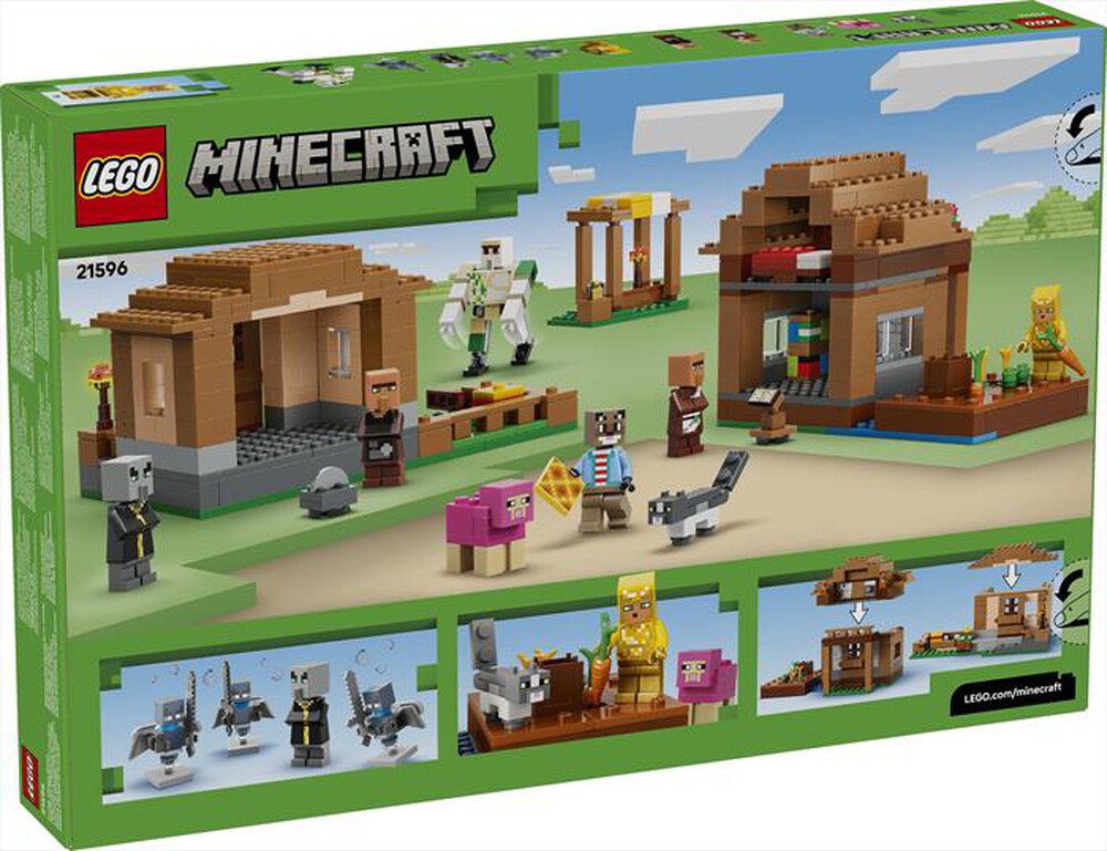 Immagine del prodotto LEGO - MINECRAFT Attacco villaggio dell&rsquo;Evocatore - 21596