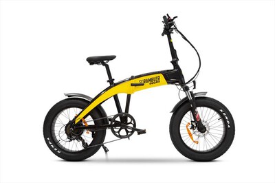 DUCATI - Fat bike SCRAMBLER E-GIAALO/NERO