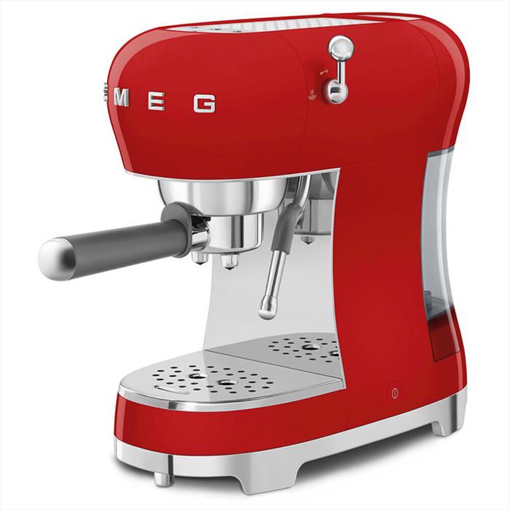 "SMEG - Macchina da Caffè Espresso 50's Style ECF02RDEU-Rossa"