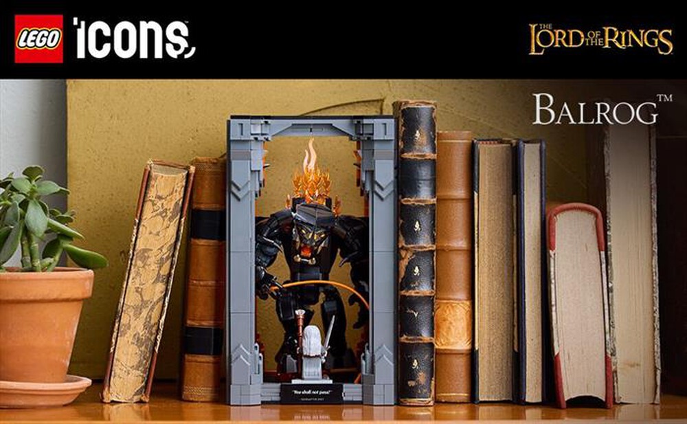 Immagine del prodotto LEGO - ICONS Signore degli Anelli: Book Nook Balrog 10367