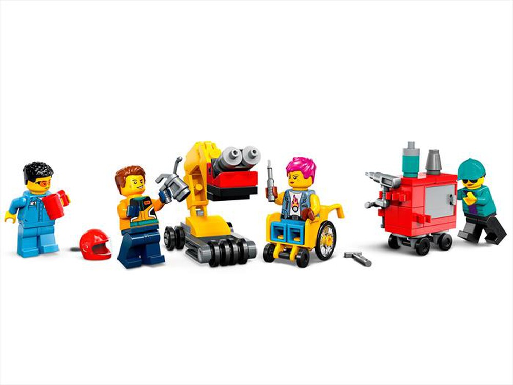 "LEGO - CITY GARAGE AUTO PERSONALIZZATO - 60389-Multicolore"