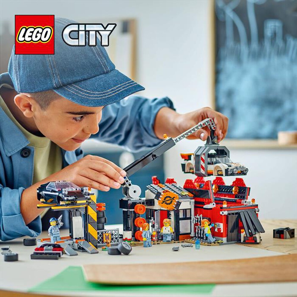 Immagine del prodotto LEGO - MY CITY Sfasciacarrozze con auto 60472