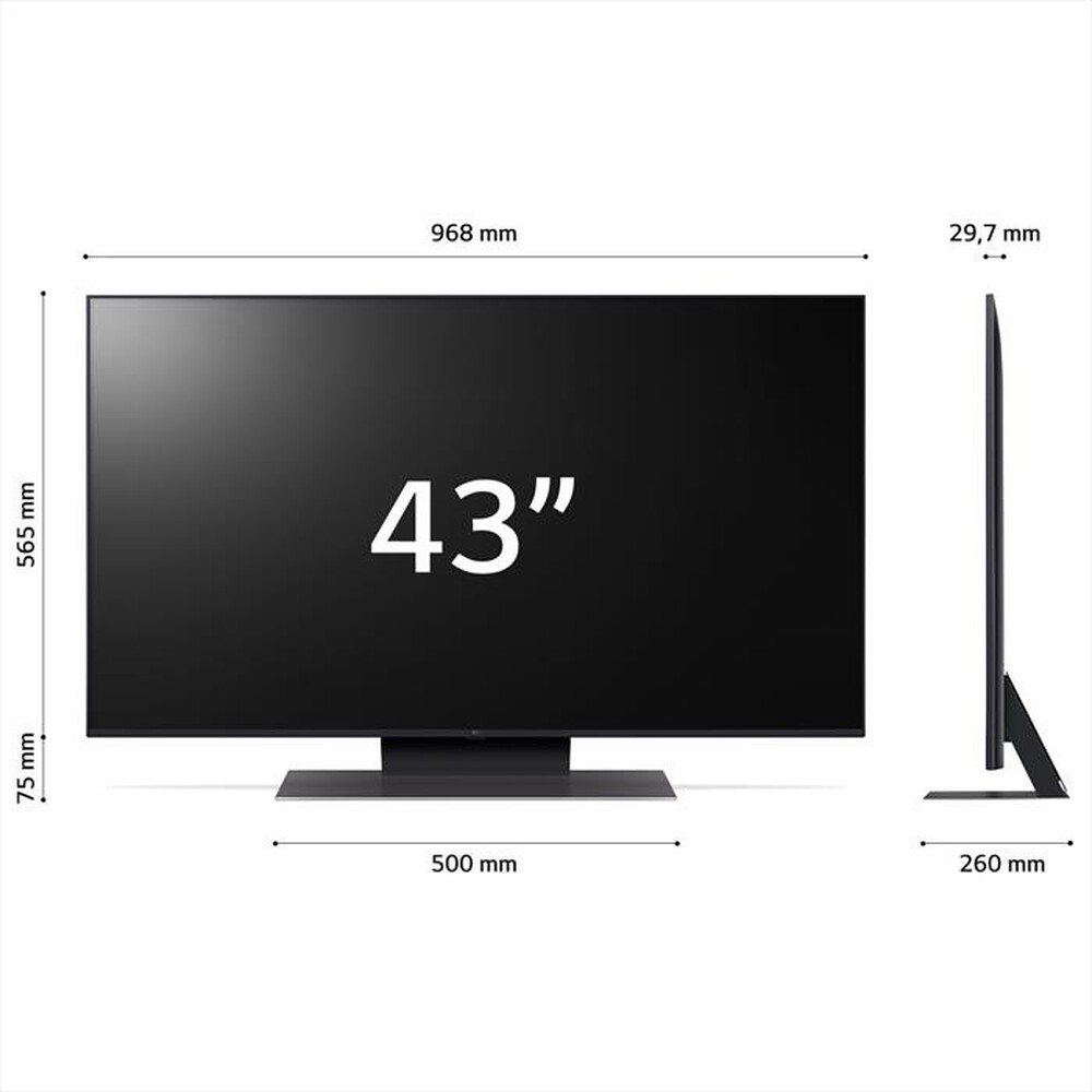 Immagine del prodotto LG - Smart TV LED UHD 4K 43" 43UR91006LA-Blu