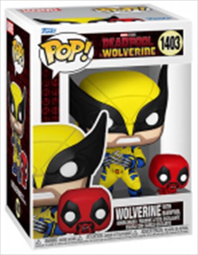 FUNKO - 82382 Deadpool & Wolverine w/Babypool 1403