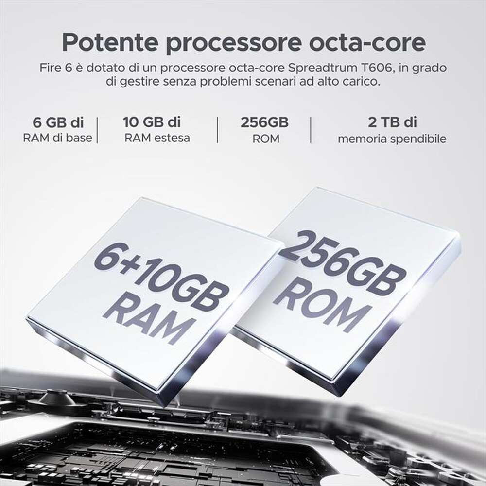 Immagine del prodotto DOOGEE - Smartphone FIRE 6-Black