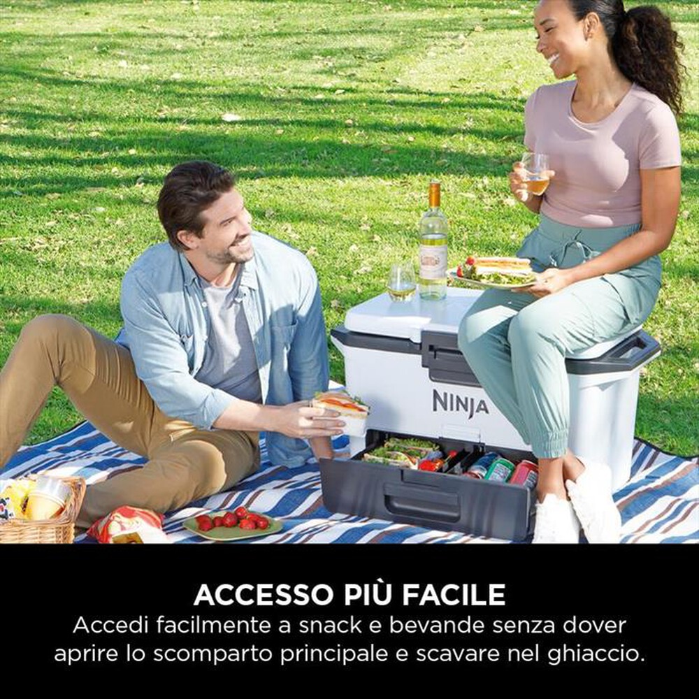 Immagine del prodotto NINJA - FRIGO PORTATILE FROSTVAULT 47LT-Bianco nuvola