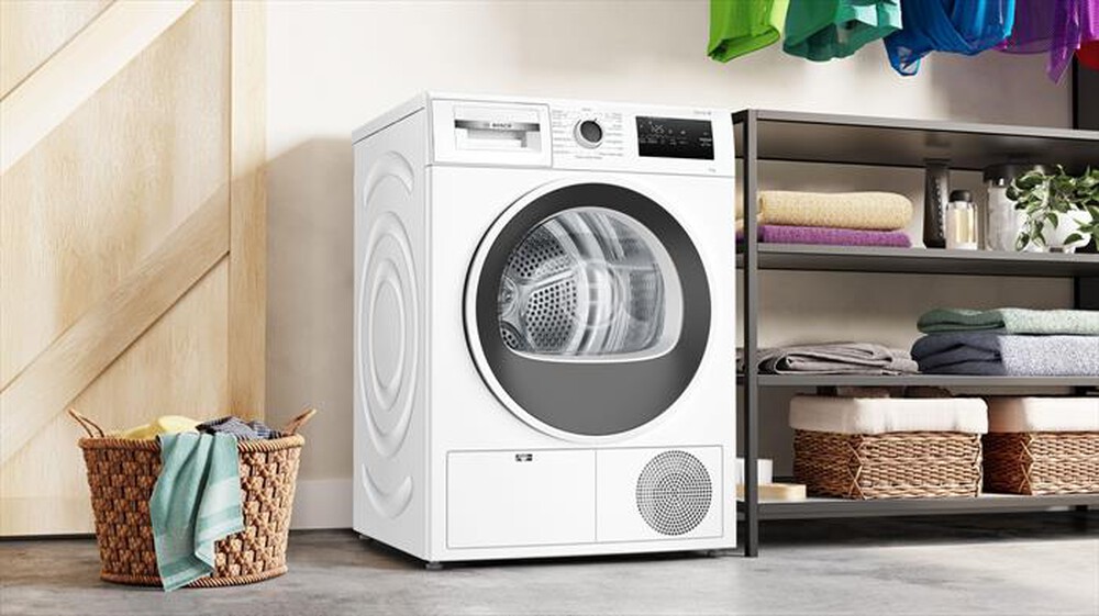 "BOSCH - Asciugatrice SERIE 4, 8 KG CLASSE A++ WTH85208II-Bianco"