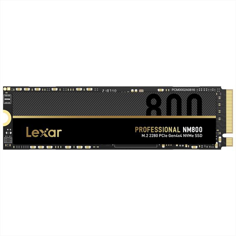 "LEXAR - Hard Disk Interno 512GB SSD M.2 NM800-Black"
