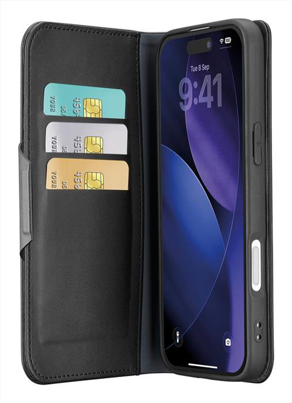 Immagine del prodotto CELLULARLINE - Cover BOOK AGENDA per iPhone 18 Pro-Nero