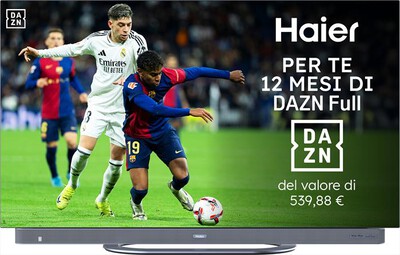 HAIER - Smart TV OLED UHD 4K 65" H65C95EUX 120Hz-Nero