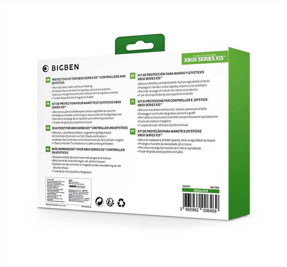 "NACON - SKIN SILICONE CONTROLLER CAMO XBX-Camouflage Green"
