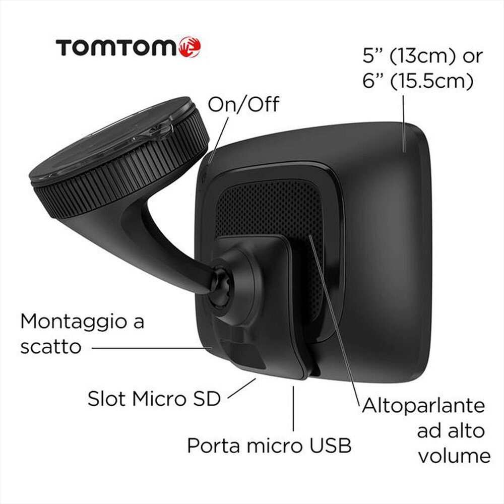 Immagine del prodotto TOM TOM - GO Essential 6’’ Europa 49-Nero