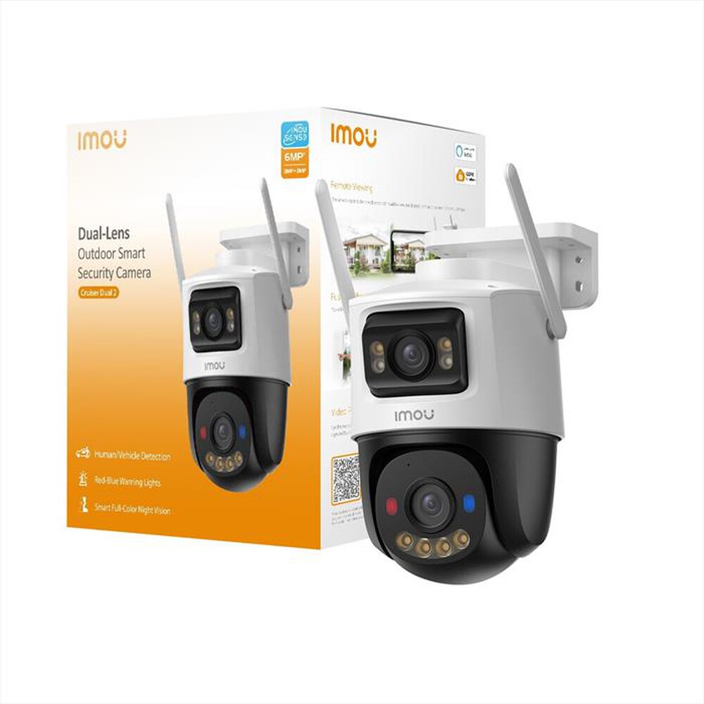 Immagine del prodotto IMOU - Telecamera da esterno CRUISER DUAL 2 6MP-BIANCO