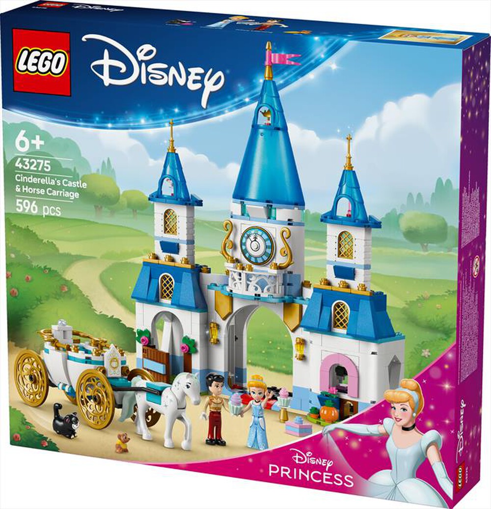 Immagine del prodotto LEGO - DISNEY Castello e carrozza di Cenerentola 43275