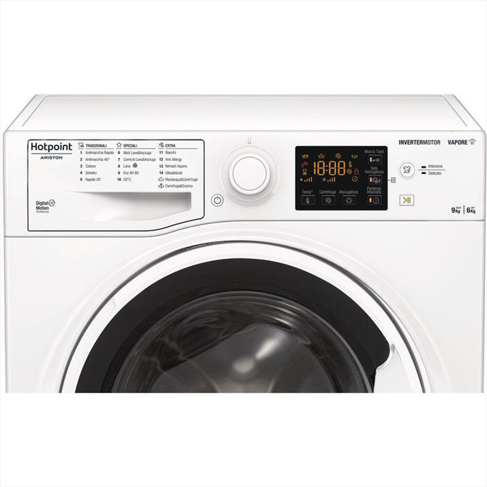 "HOTPOINT ARISTON - Lavasciuga NDB 96443 W IT N 9/6 Kg Classe D"