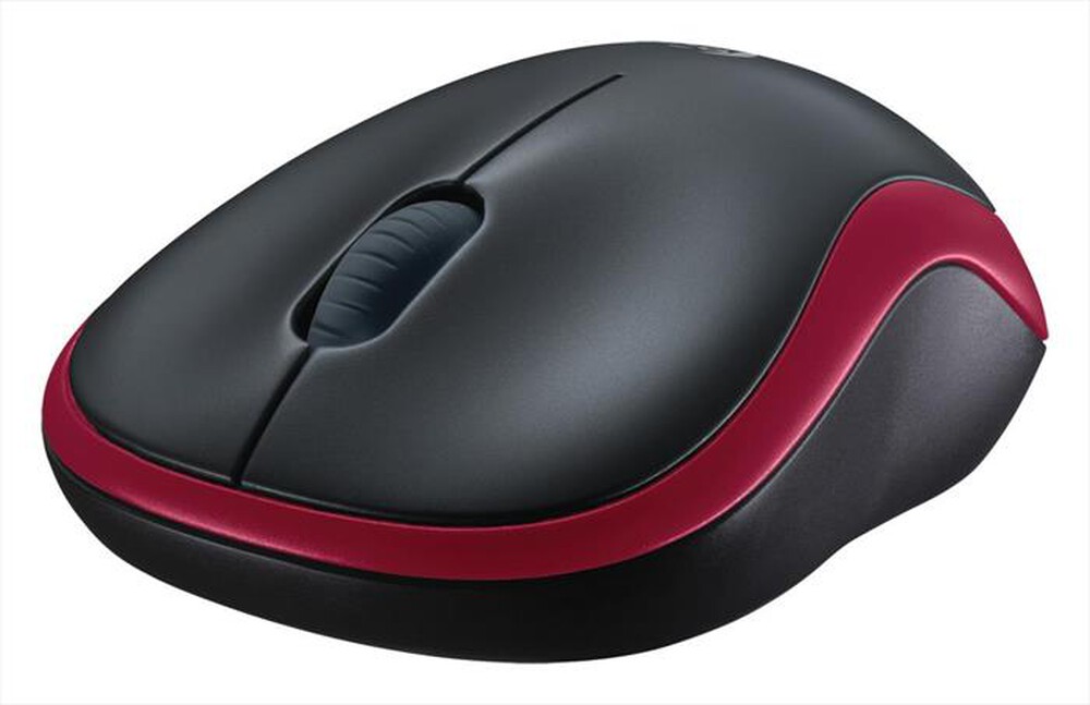 "LOGITECH - Wireless Mouse M185 - Rosso"