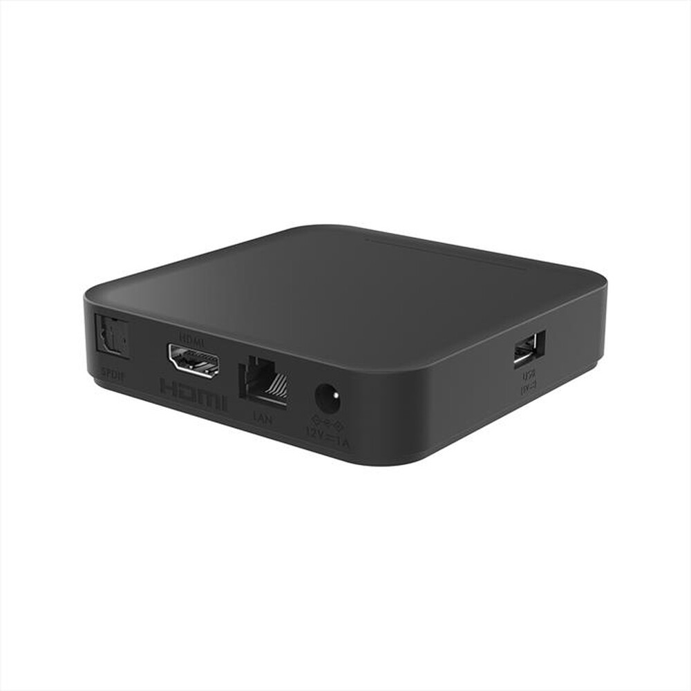 "STRONG - ADNROID TV BOX 9.0 NETFLIX COMANDI VOCALI LEAP-S3-nero"
