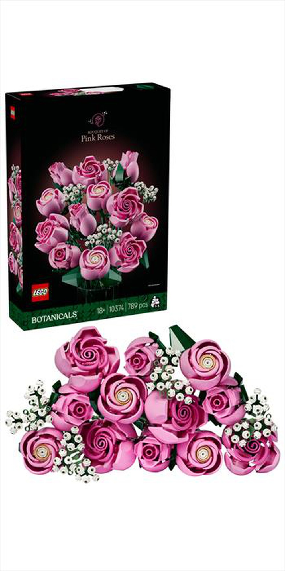 Immagine del prodotto LEGO - BOTANICALS Bouquet di rose rosa 10374