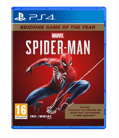 SONY COMPUTER - Marvel's Spider-Man GOTY PS4