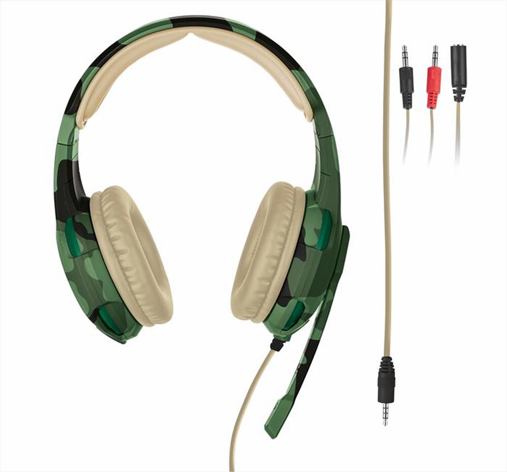 "TRUST - GXT310C GAM HDST-CAMO-Jungle camouflage"