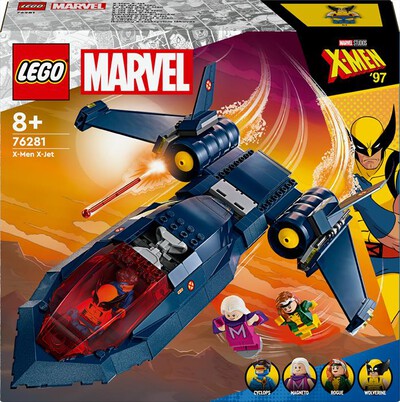 LEGO - SUPER HEROES MARVEL X-Jet di X-Men 76281