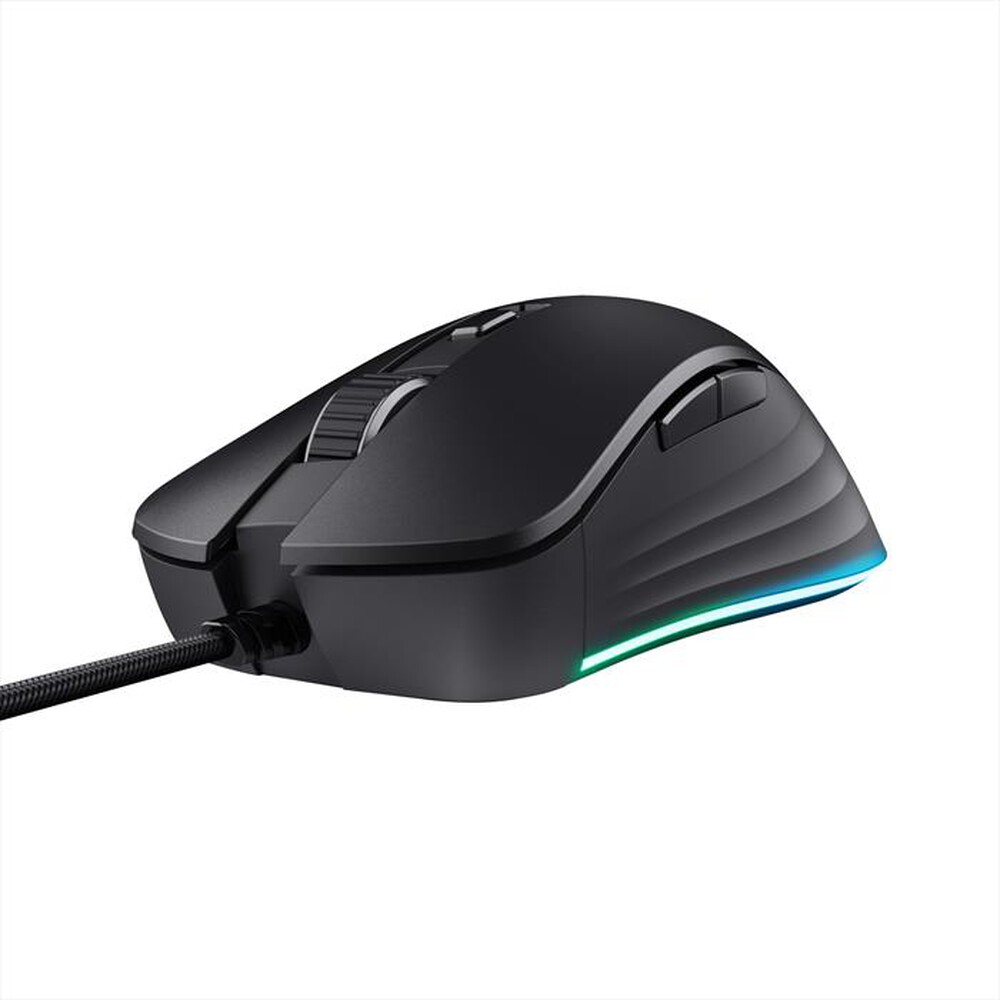 "TRUST - GXT924 YBAR+ GAMING MOUSE-Black"