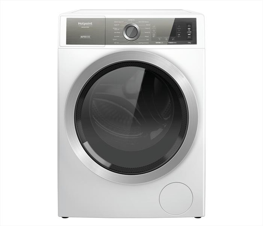 "HOTPOINT ARISTON - Lavatrice GENTLE POWER H8 W046WB IT 10 Kg Classe A-Bianco"