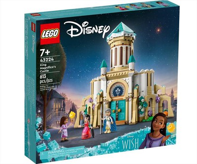 LEGO - DISNEY Il castello di Re Magnifico - 43224-Multicolore