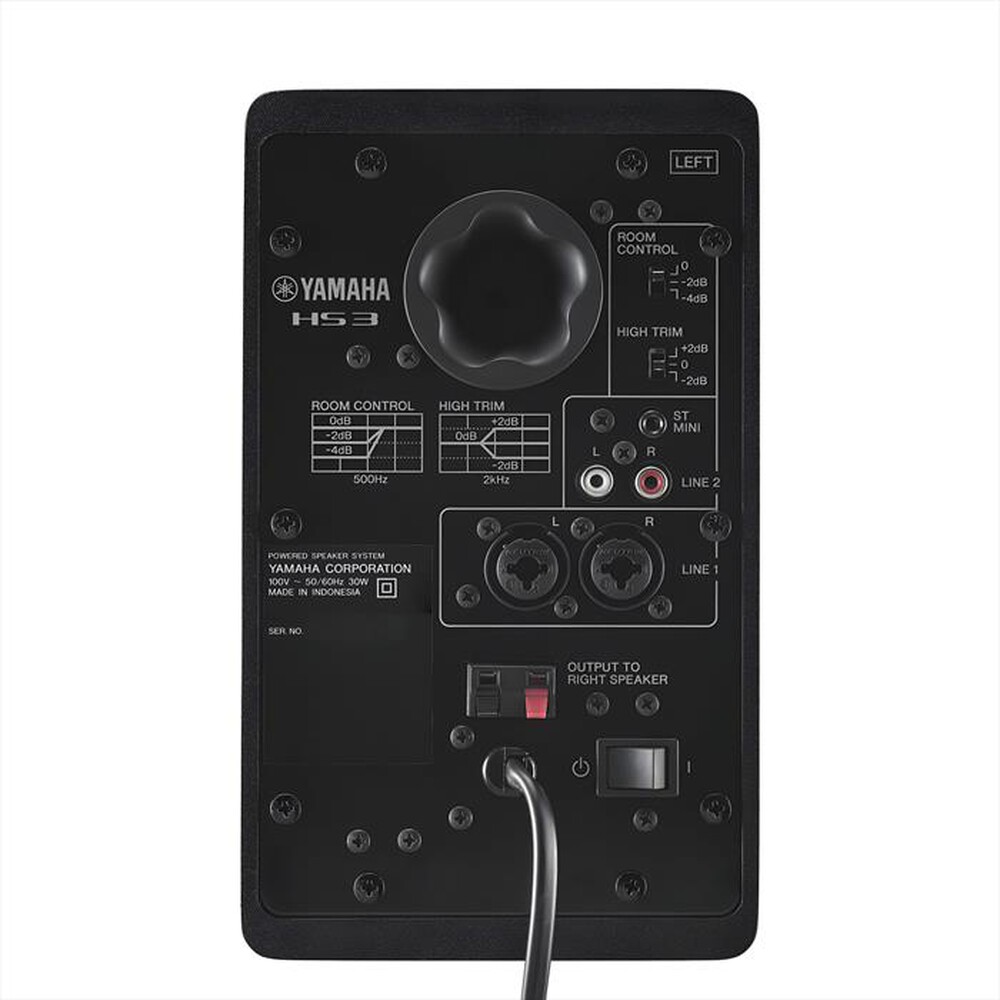 "YAMAHA - Coppia di diffusori HS3-Black"